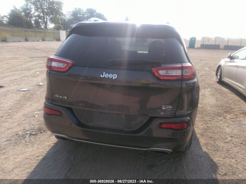 2018 JEEP CHEROKEE OVERLAND - 1C4PJMJX9JD594211