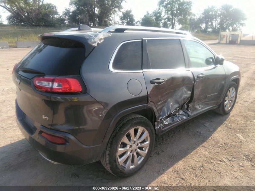2018 JEEP CHEROKEE OVERLAND - 1C4PJMJX9JD594211