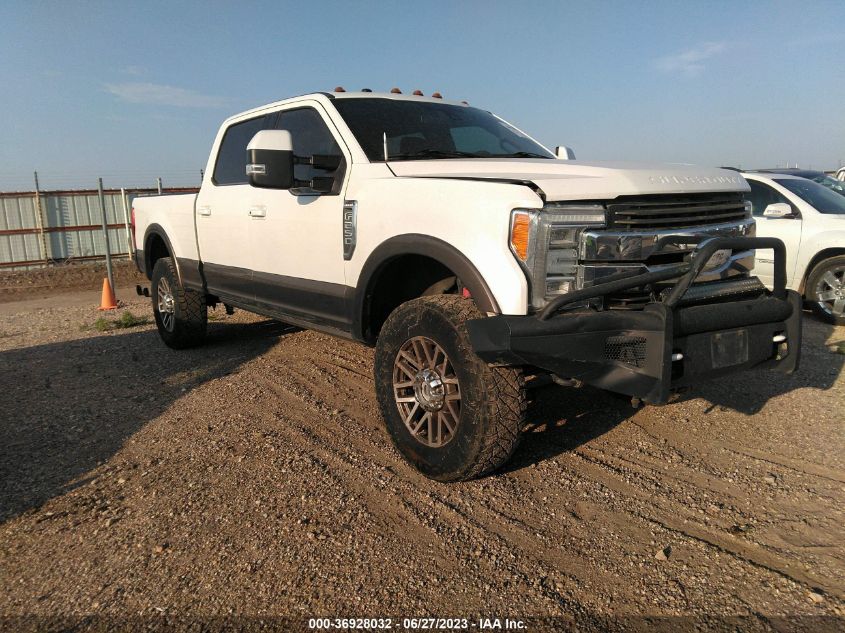 2017 FORD SUPER DUTY F-250 SRW LARIAT/PLATINUM - 1FT7W2BT1HEB47068