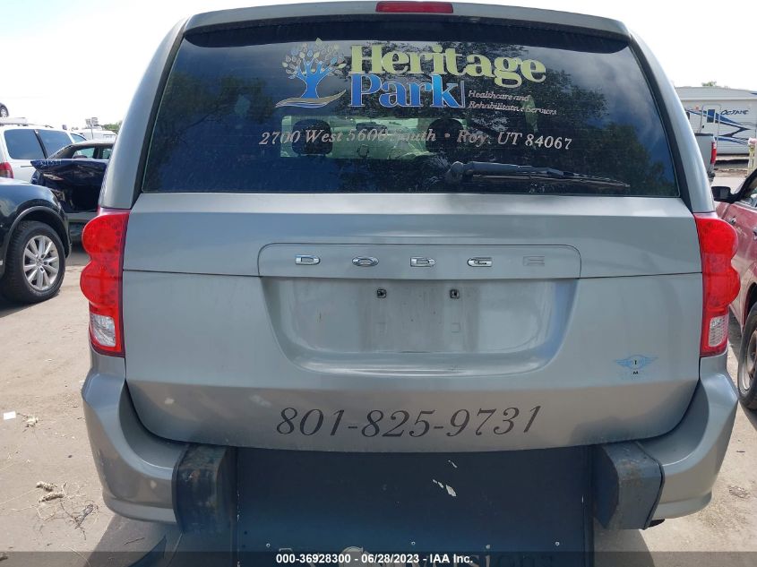 2014 DODGE GRAND CARAVAN SE - 2C4RDGBG9ER378216