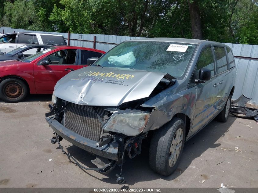 2014 DODGE GRAND CARAVAN SE - 2C4RDGBG9ER378216