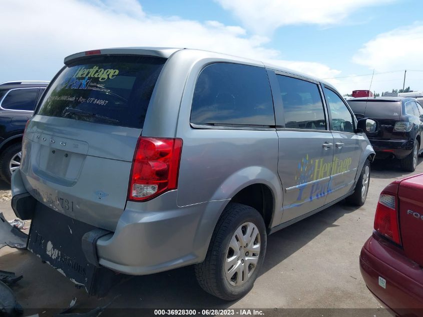 2014 DODGE GRAND CARAVAN SE - 2C4RDGBG9ER378216