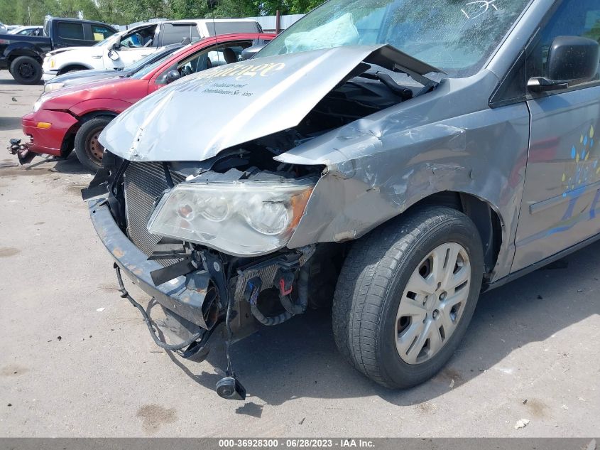 2014 DODGE GRAND CARAVAN SE - 2C4RDGBG9ER378216