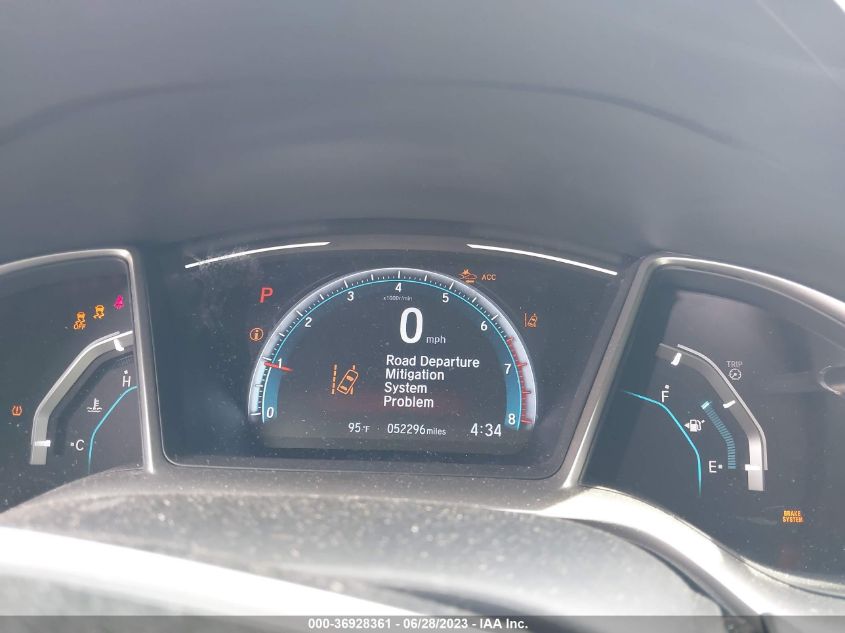 2019 HONDA CIVIC SEDAN EX - JHMFC1F35KX004773