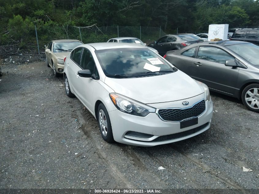 2015 KIA FORTE LX - KNAFK4A69F5292089
