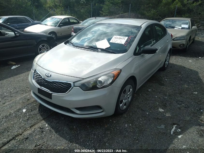2015 KIA FORTE LX - KNAFK4A69F5292089