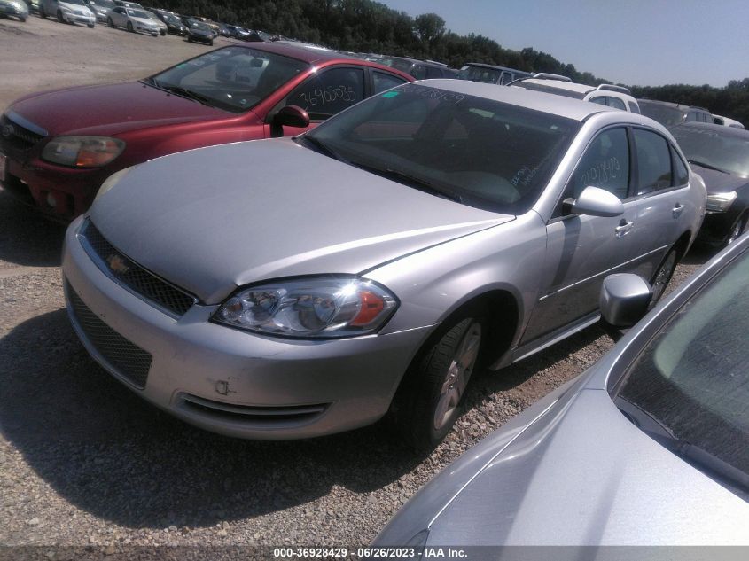 2013 CHEVROLET IMPALA LT - 2G1WG5E3XD1176868