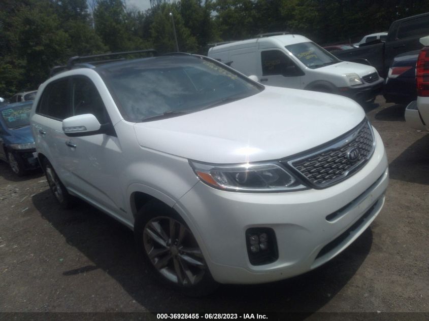 2014 KIA SORENTO SX LIMITED - 5XYKWDA7XEG502669