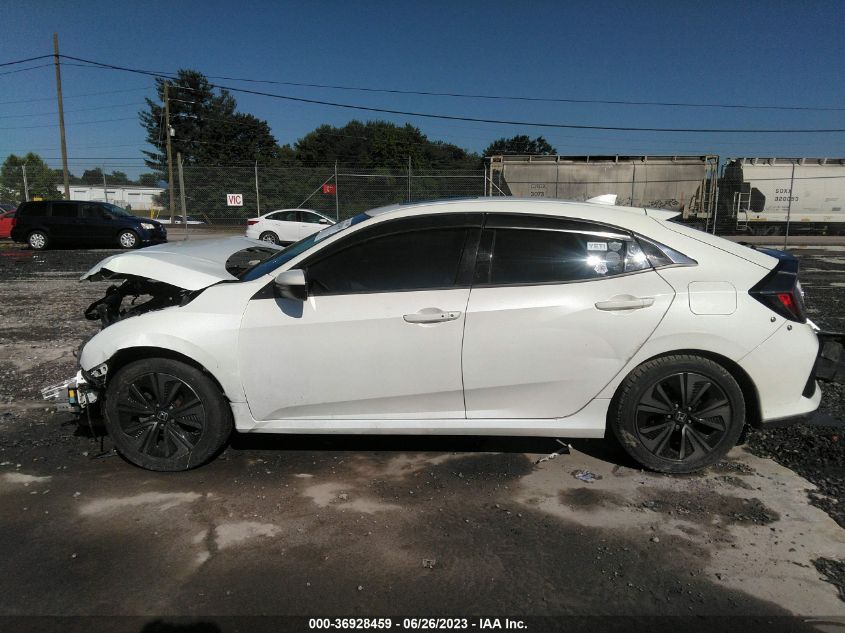 2017 HONDA CIVIC HATCHBACK EX-L NAVI - SHHFK7H78HU207312