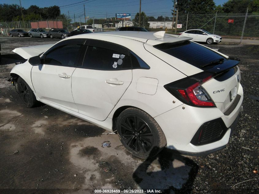 2017 HONDA CIVIC HATCHBACK EX-L NAVI - SHHFK7H78HU207312