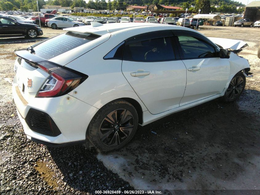 2017 HONDA CIVIC HATCHBACK EX-L NAVI - SHHFK7H78HU207312