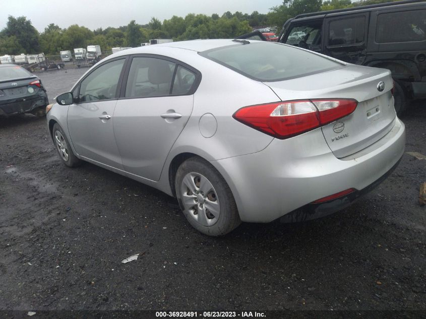 2015 KIA FORTE LX - KNAFK4A60F5372929