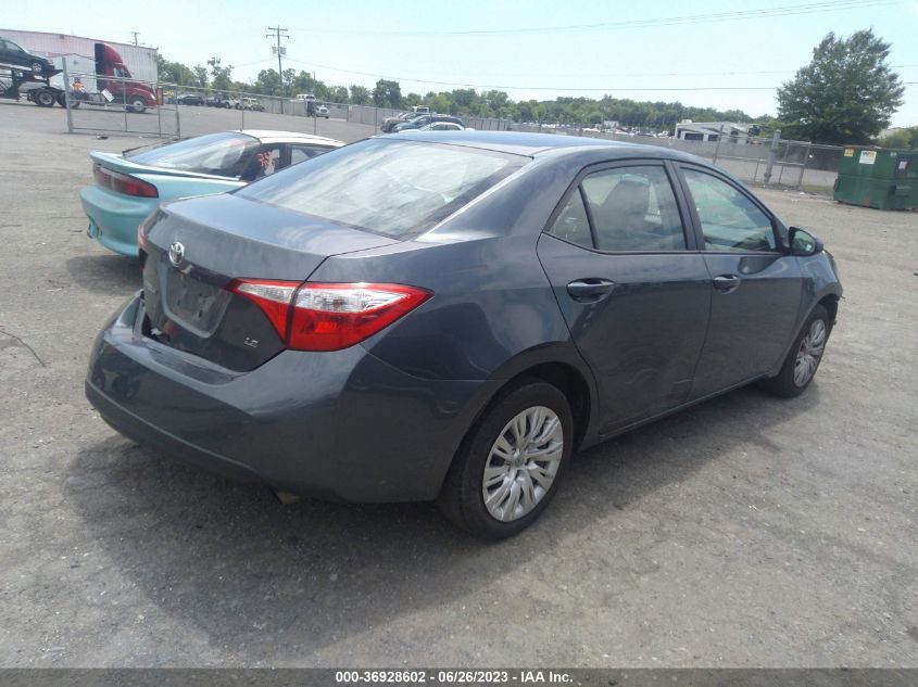 2015 TOYOTA COROLLA L/LE/S/S PLUS/LE PLUS - 2T1BURHE9FC452884