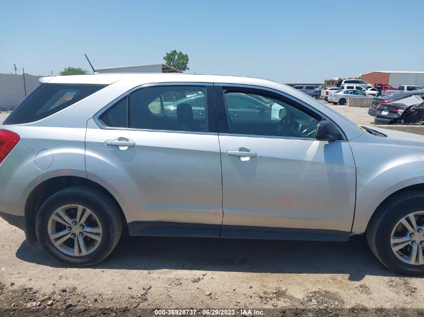 2013 CHEVROLET EQUINOX LS - 2GNALBEK8D1134550