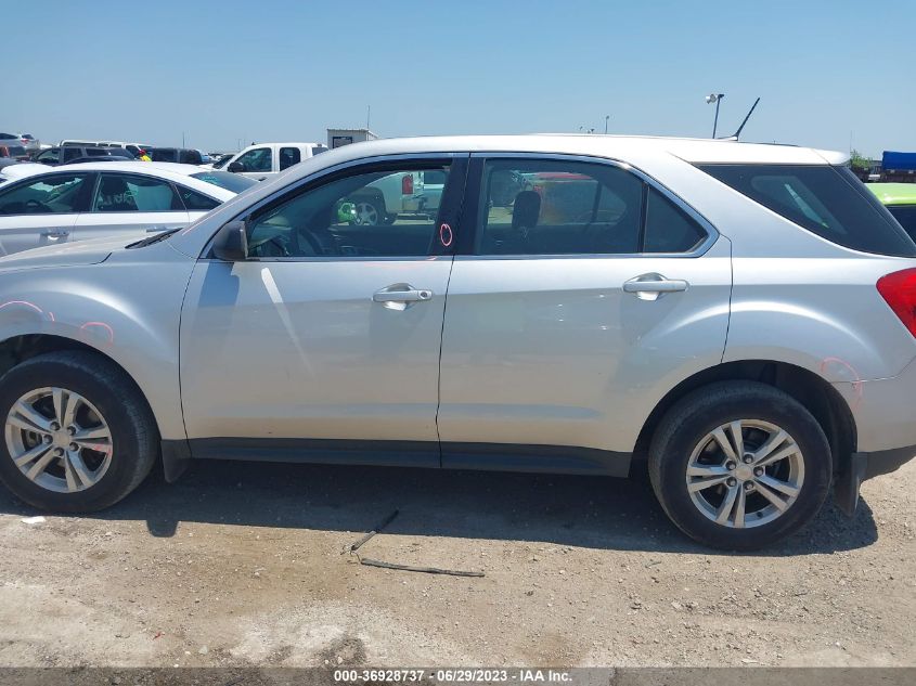 2013 CHEVROLET EQUINOX LS - 2GNALBEK8D1134550