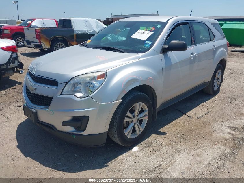 2013 CHEVROLET EQUINOX LS - 2GNALBEK8D1134550