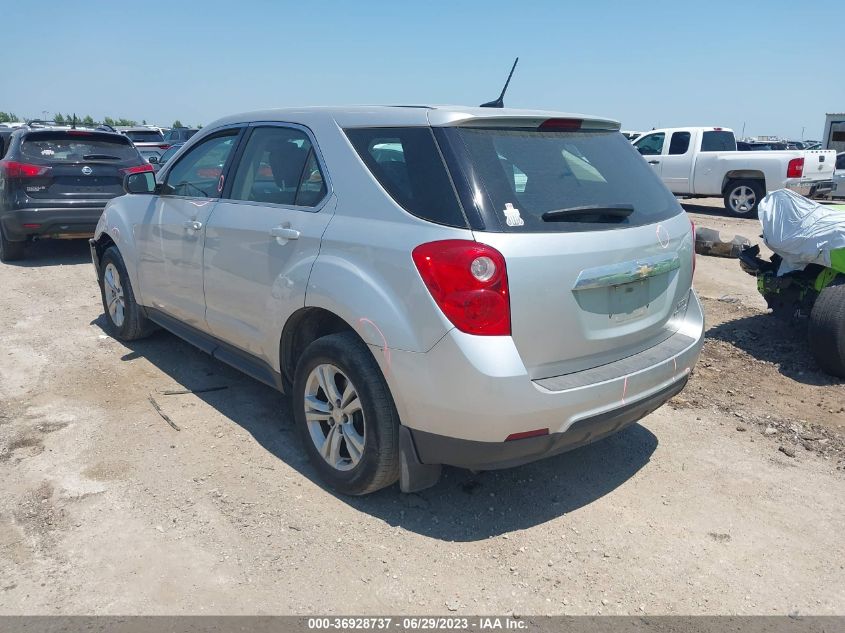 2013 CHEVROLET EQUINOX LS - 2GNALBEK8D1134550
