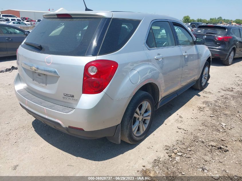 2013 CHEVROLET EQUINOX LS - 2GNALBEK8D1134550