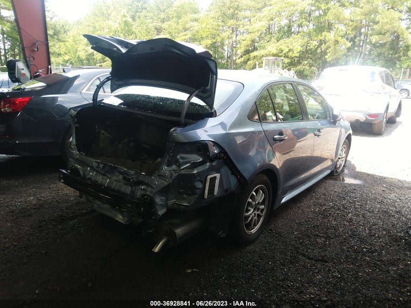 VIN JTDEAMDE5MJ028084 2021 TOYOTA COROLLA HYBRID LE
