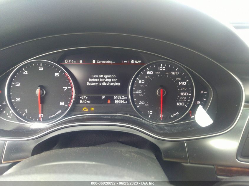 2014 AUDI A6 PREMIUM PLUS - WAUGFAFC3EN066067