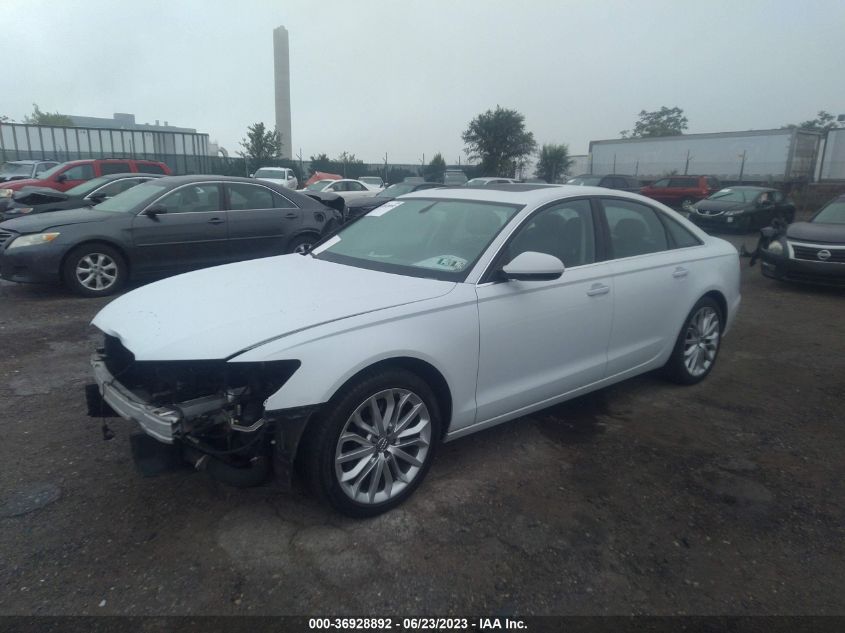 2014 AUDI A6 PREMIUM PLUS - WAUGFAFC3EN066067