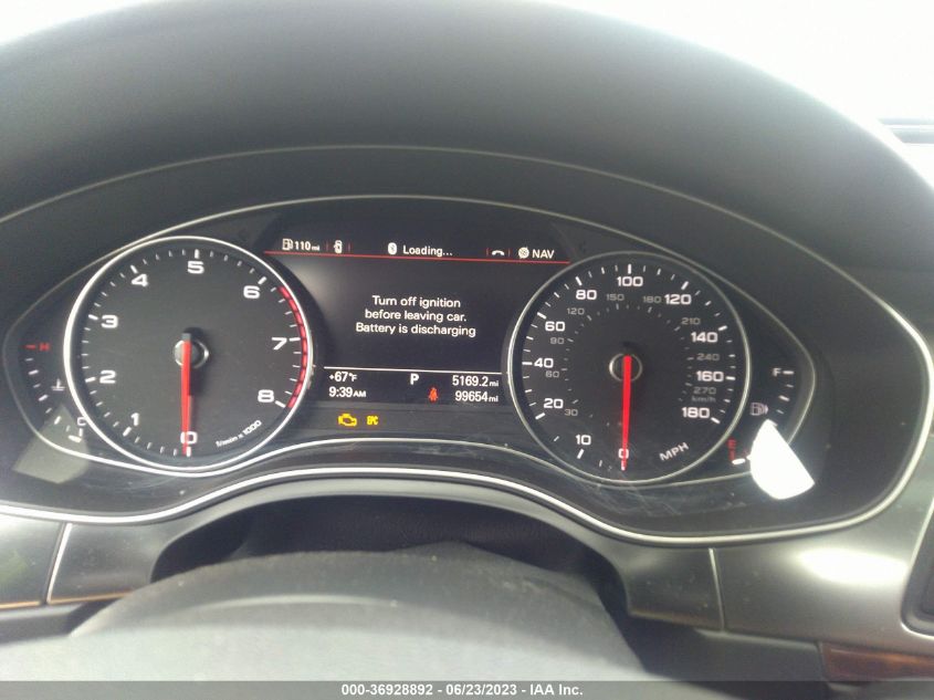 2014 AUDI A6 PREMIUM PLUS - WAUGFAFC3EN066067