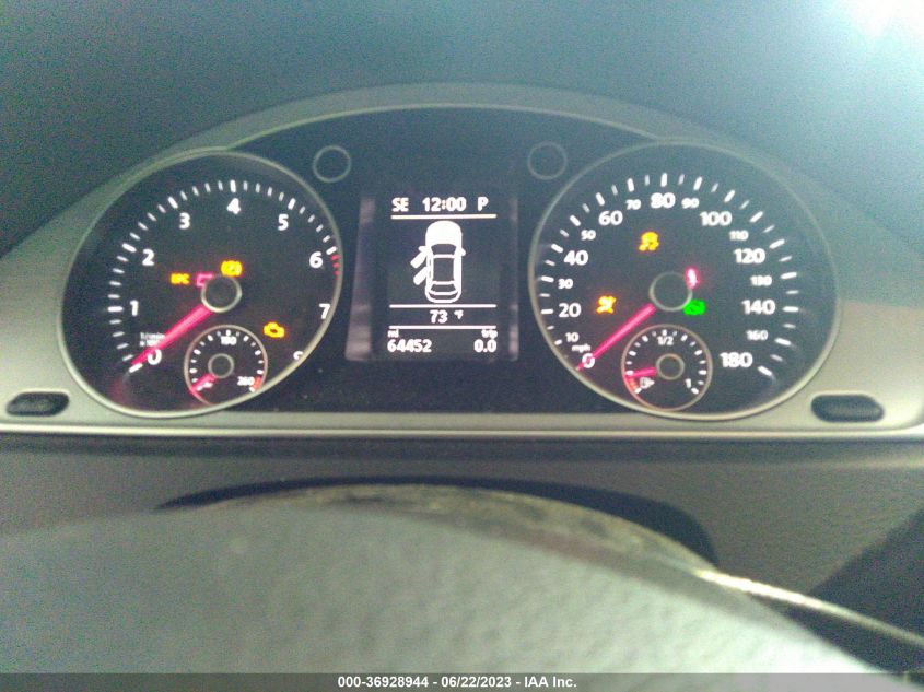 2013 VOLKSWAGEN CC SPORT - WVWBP7AN3DE539695