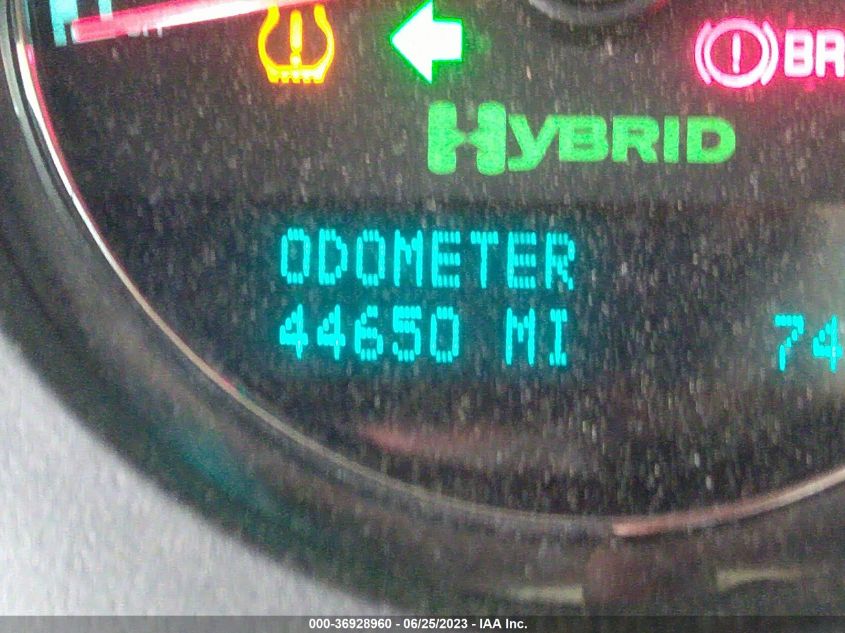 2013 CHEVROLET TAHOE HYBRID 1GNSKDEJ5DR341477