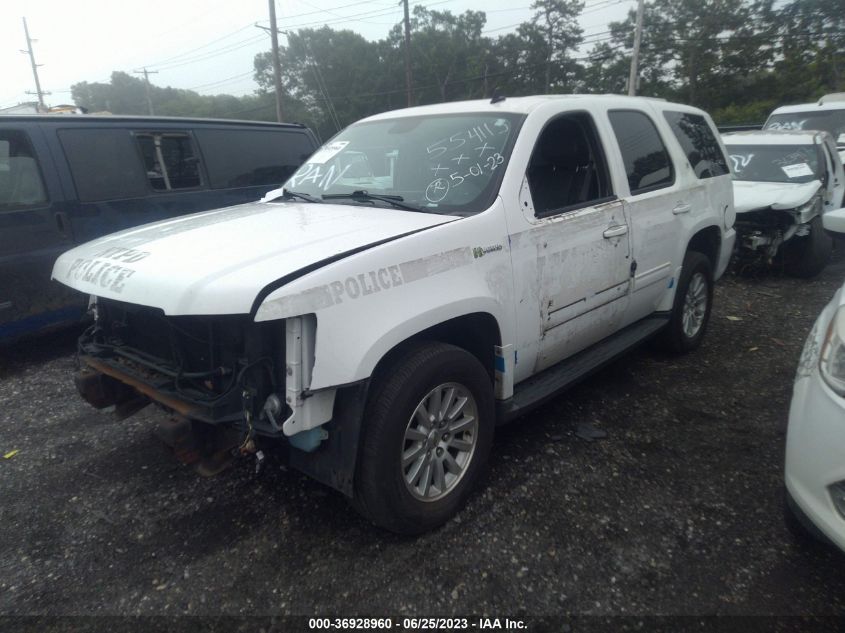2013 CHEVROLET TAHOE HYBRID 1GNSKDEJ5DR341477