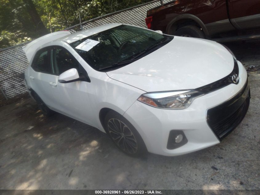 2014 TOYOTA COROLLA L/LE/LE PLS/PRM/S/S PLS - 2T1BURHE0EC101473