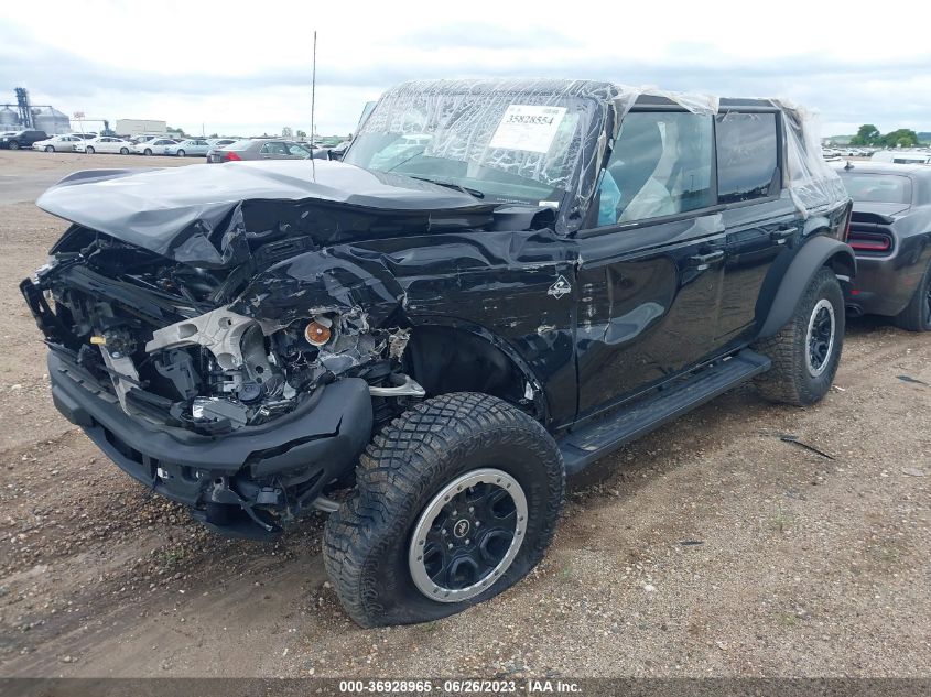 2022 FORD BRONCO BASE/BIG BEND 1FMEE5DP8NLB79448