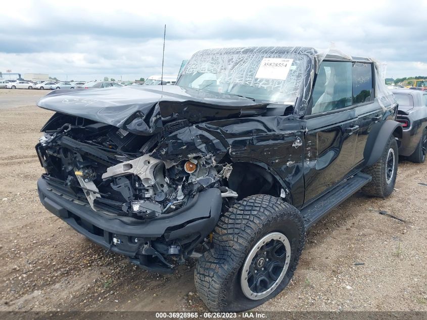 2022 FORD BRONCO BASE/BIG BEND 1FMEE5DP8NLB79448
