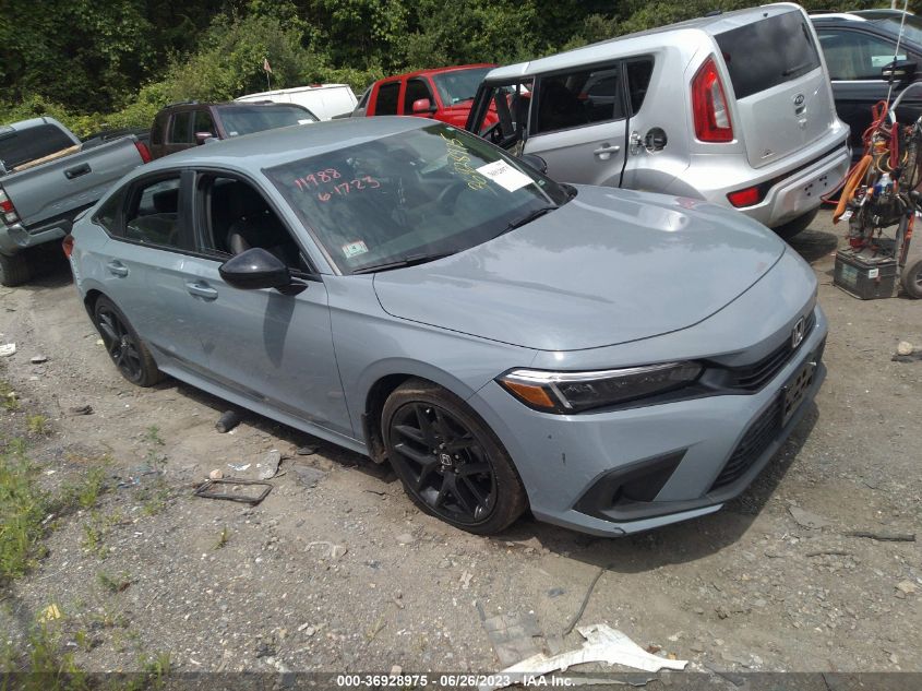 2023 HONDA CIVIC SEDAN SPORT - 2HGFE2F51PH534822