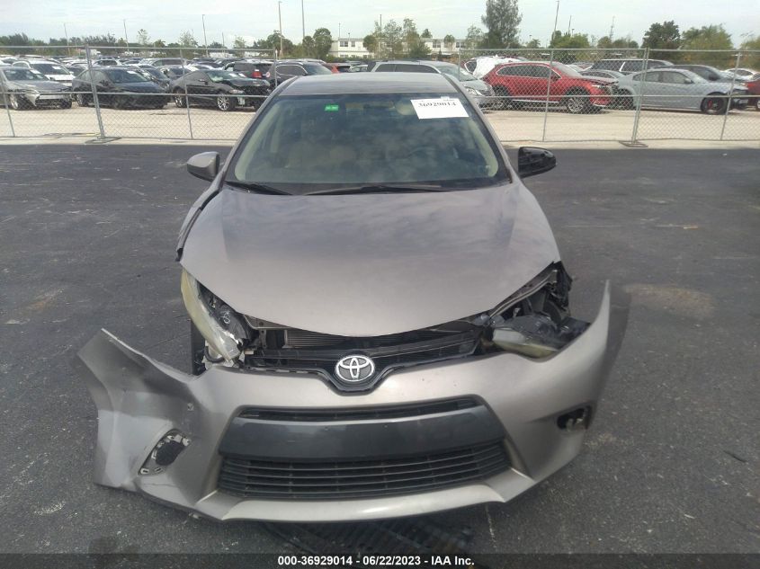 2016 TOYOTA COROLLA L/LE/S/S PLUS/LE PLUS - 2T1BURHE5GC527968