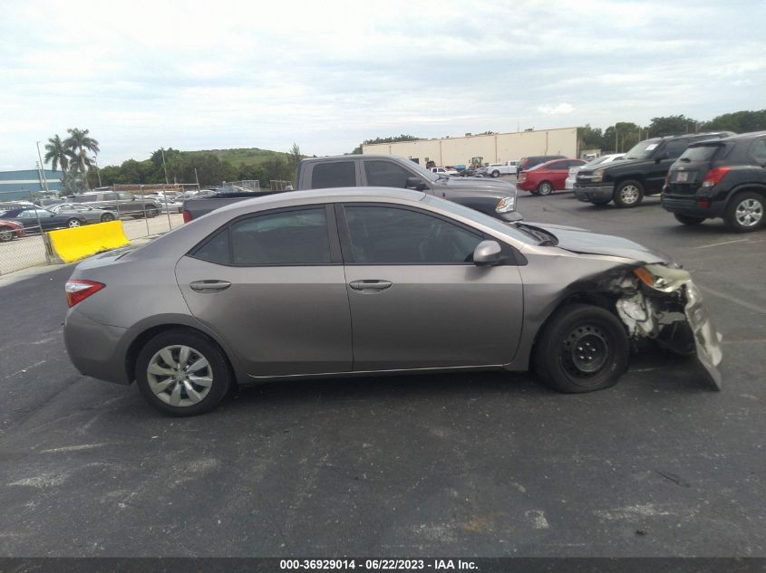 2016 TOYOTA COROLLA L/LE/S/S PLUS/LE PLUS - 2T1BURHE5GC527968