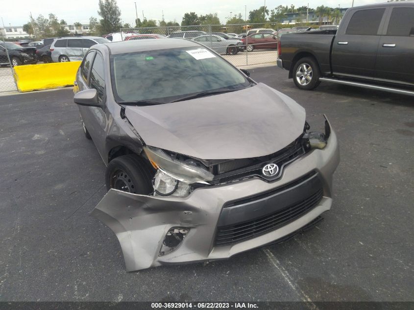 2016 TOYOTA COROLLA L/LE/S/S PLUS/LE PLUS - 2T1BURHE5GC527968