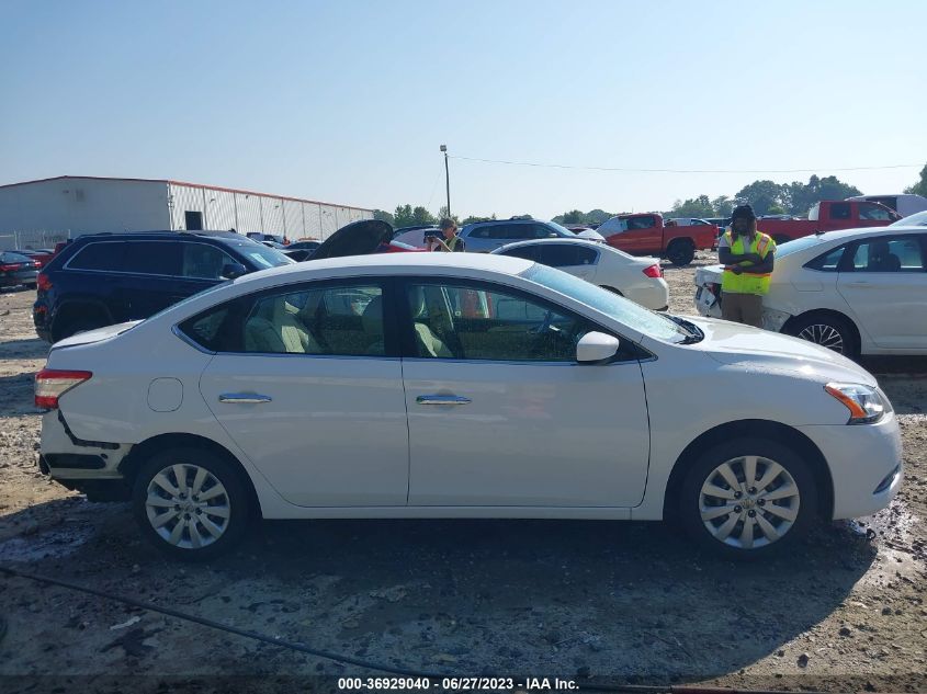 2015 NISSAN SENTRA SV - 3N1AB7AP7FY342498