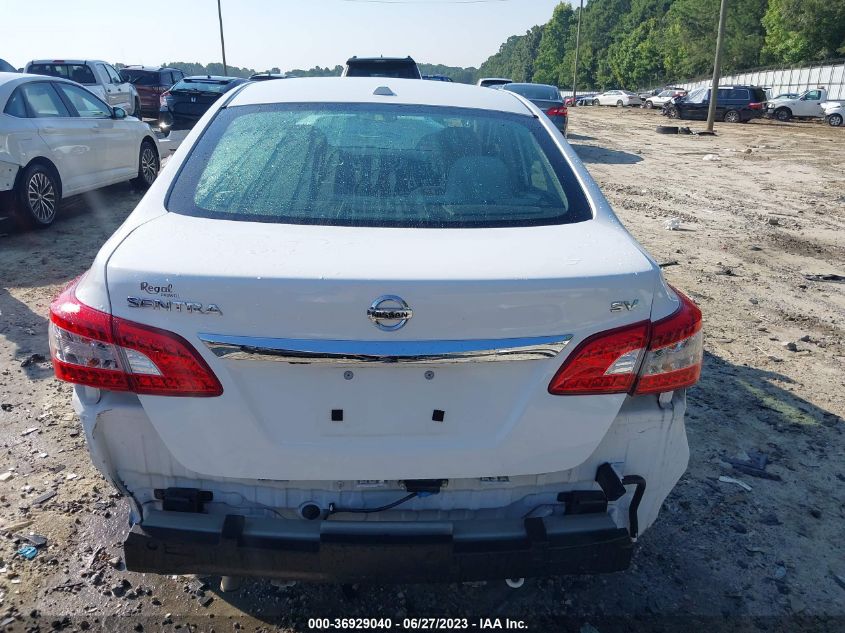 2015 NISSAN SENTRA SV - 3N1AB7AP7FY342498