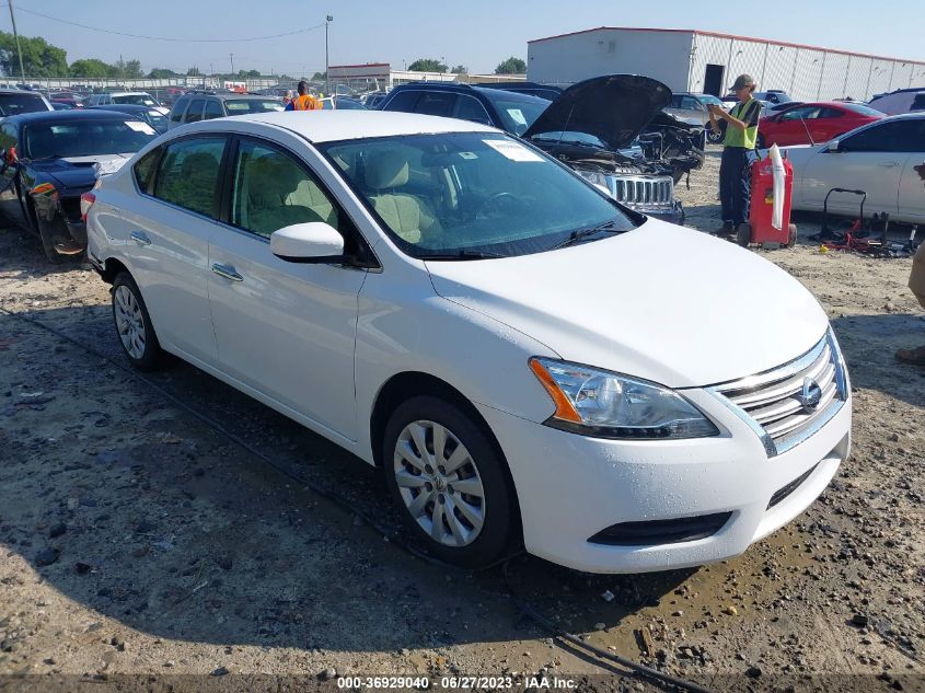 2015 NISSAN SENTRA SV - 3N1AB7AP7FY342498