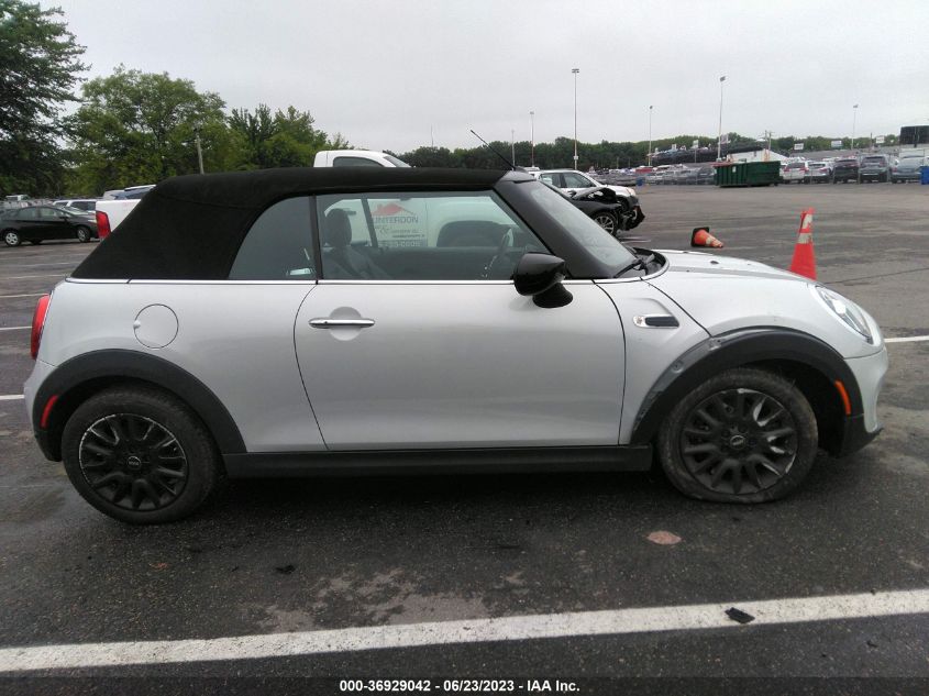 2020 MINI CONVERTIBLE COOPER - WMWWJ3C0XL3L28319