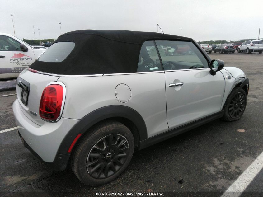 2020 MINI CONVERTIBLE COOPER - WMWWJ3C0XL3L28319