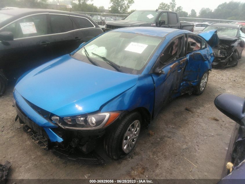 2018 HYUNDAI ELANTRA SE - KMHD74LFXJU622230