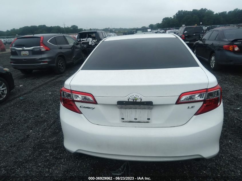2013 TOYOTA CAMRY L/LE/SE/XLE - 4T4BF1FK5DR324115