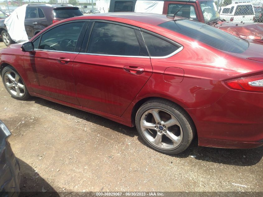 2016 FORD FUSION SE - 3FA6P0H72GR300176