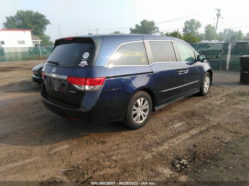 2016 HONDA ODYSSEY SE - 5FNRL5H35GB059437