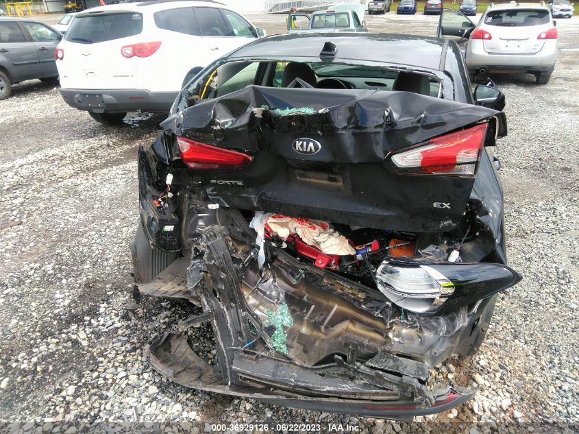 2017 KIA FORTE EX - 3KPFL4A80HE087091