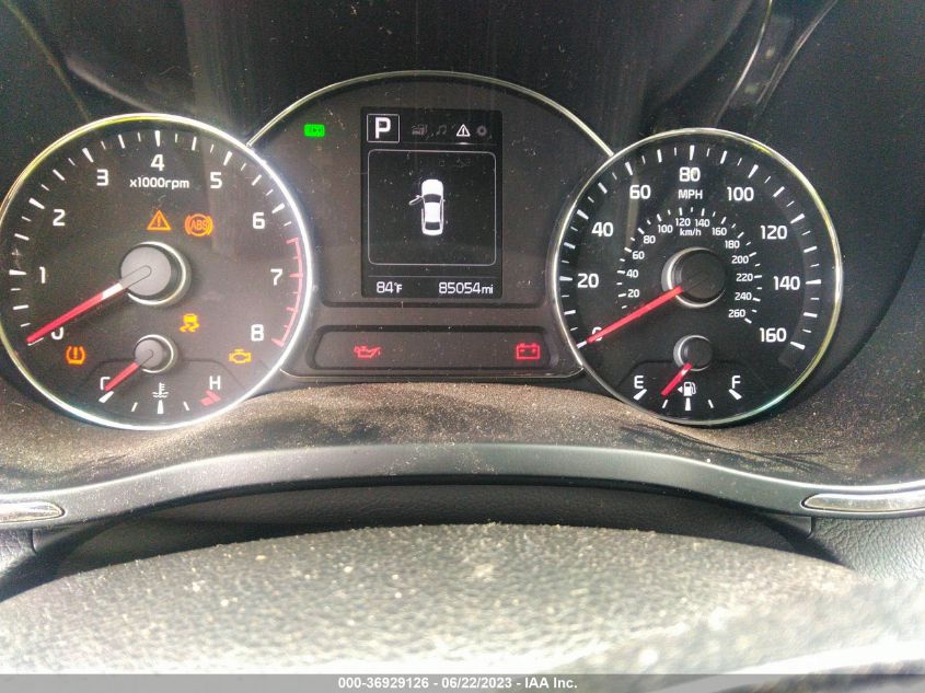 2017 KIA FORTE EX - 3KPFL4A80HE087091