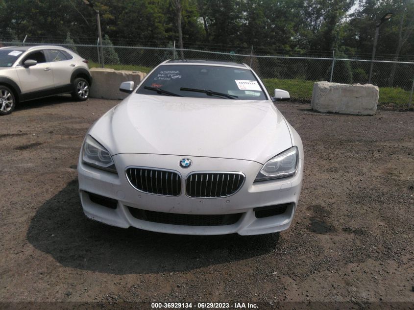 2014 BMW 6 SERIES 640I XDRIVE - WBA6B8C53ED452452