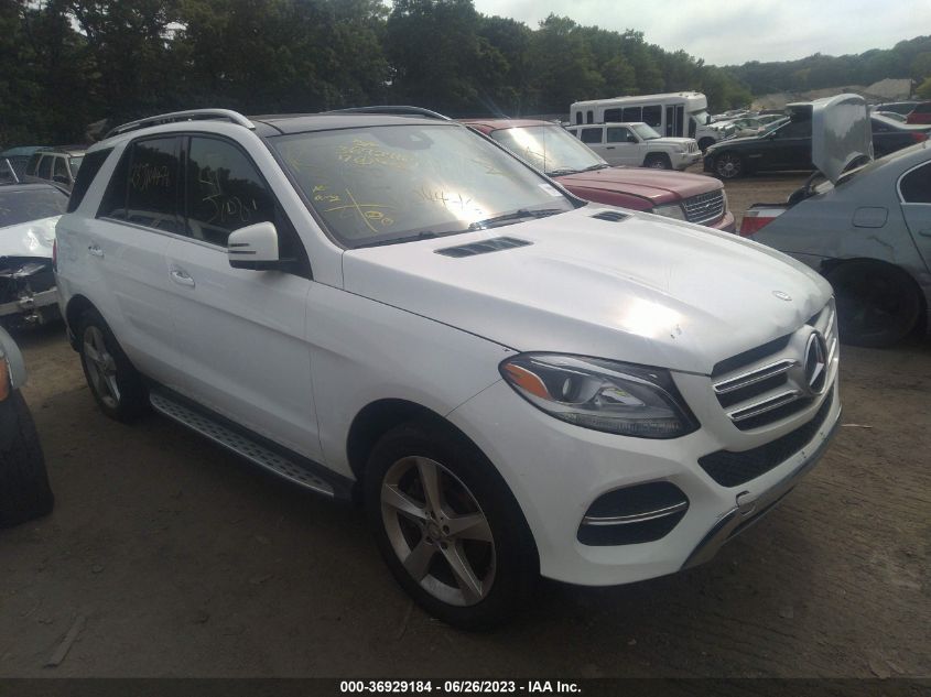 2017 MERCEDES-BENZ GLE 350 - 4JGDA5HB7HA980104