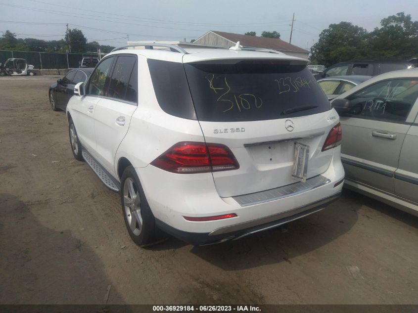 2017 MERCEDES-BENZ GLE 350 4JGDA5HB7HA980104
